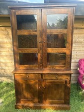 Laura Ashley Garrat Dark Chestnut Display Cabinet