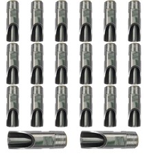 Pack of 20 Stainless Steel 1/2" NPT Automatic Pig Nipple Drinkers for Piglets...