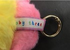 Baby Three BB3 Small Flowers Series Yellow & PInk Flower Plush Pendant Toy — photo 4