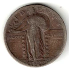1927 Standing Liberty Silver Quarter