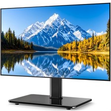 5Rcom Universal Swivel TV Stand for 27-60 inch Curved/Flat Screen TVs, Table ...