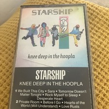STARSHIP - KNEE DEEP IN THE HOOPLA - GRUNT 5488 - CASSETTE TAPE CAS1