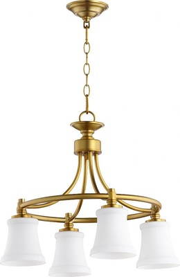Quorum Lighting 6422-4-80 Rossington - 4 Light Nook Pendant in Quorum Home