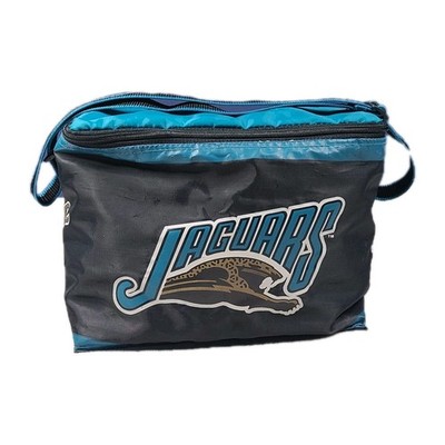 *RARE* Vintage Jacksonville Jaguars Banned Logo Mini Cooler Lunch Box Distressed