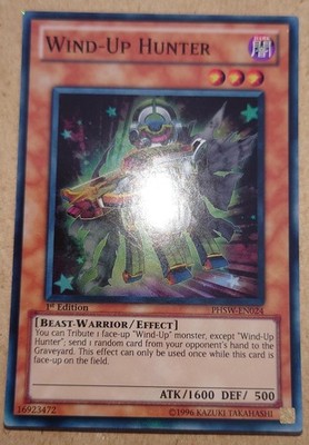Yu-Gi-Oh Aufziehjäger Super Rare PHSW-DE024 1. Auflage