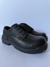 Red Wing King Toe Oxford Shoes Mens 11 E2 Wide Black Leather Work EH 133