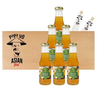 Carmen Ingwer Sirup 6x300ml Gember Siroop Ginger Syrup Ingwersirup