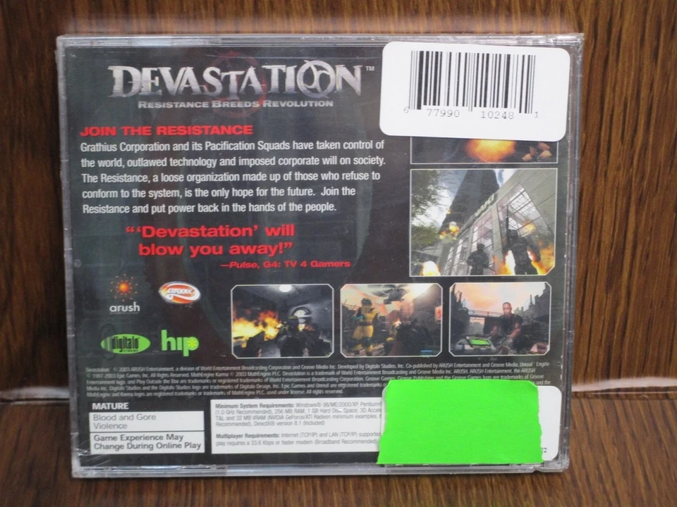 Video Game PC Wholesale Lot of 10 Devastation NEW SEALED Jewel - Image 3 of 3