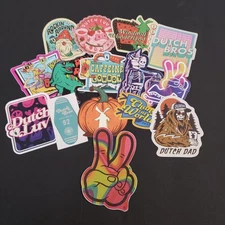 Dutch Bros Sticker Lot Bundle Of 15