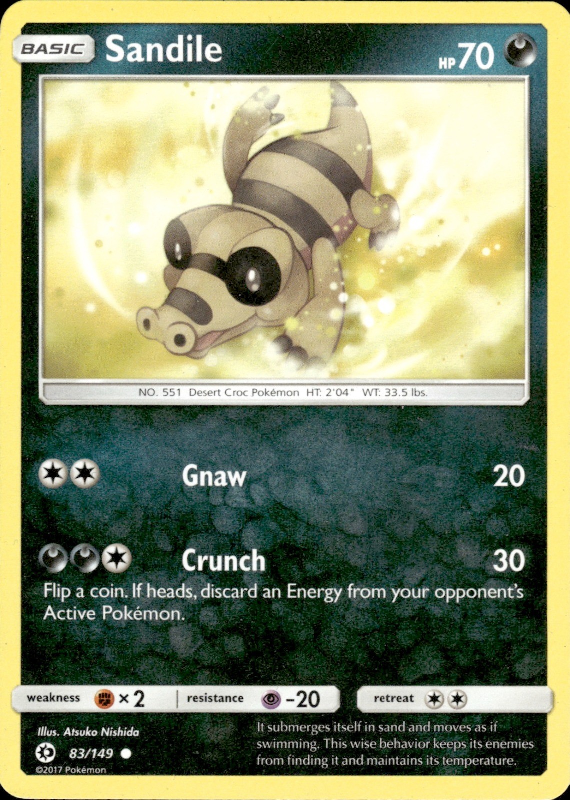 Sandile Common SM Base Set 83/149 LP