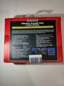 🆕 Retro-Bit 2.4GHz Wireless Controller 8-Button Sega Genesis Mini(Fast Shippin)