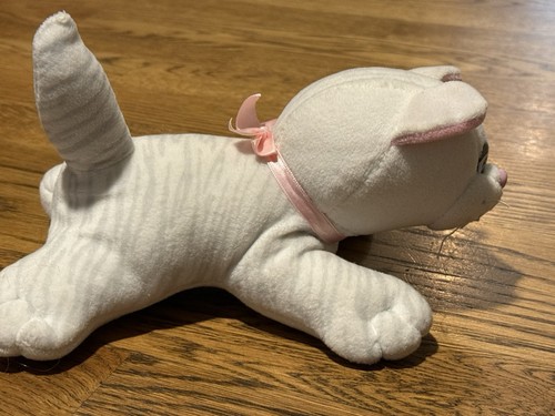 Pound Puppies Cat Plush Purries VTG Brown Tonka White Gray Tabbies 8” - Picture 7 of 14