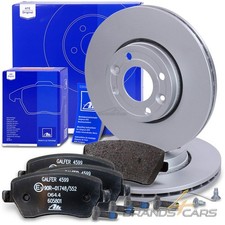 ATE BREMSSCHEIBEN BELÜFTET Ø260 + BELÄGE VORNE FÜR NISSAN MICRA C+C K12 BJ 05-10