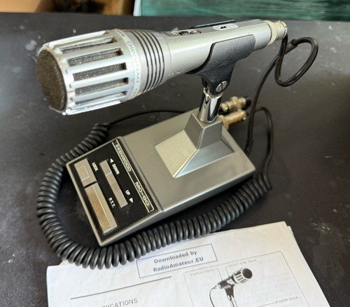 KENWOOD MC-60 TRIO Dynamic Desktop Microphone Ham 8-Pin Radio