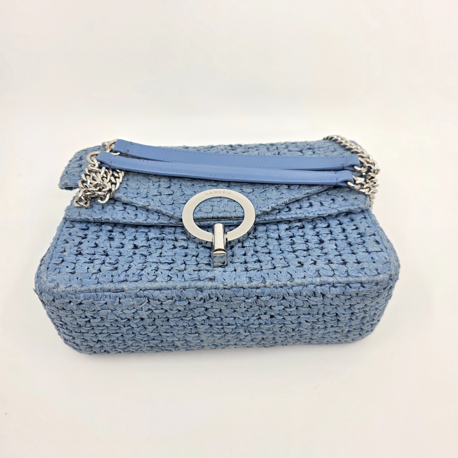 Sandro Raffia YZA Bag — image 12