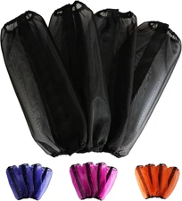 Horse Leggings Fine Mesh Horse Fly Boots Breathable Horse Boots Leg Wraps (Set o