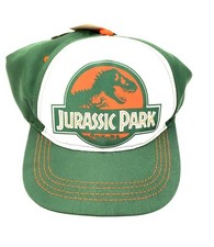 Jurassic Park Baseball Cap Hat Boy Size OS Adjustable Universal City Studios
