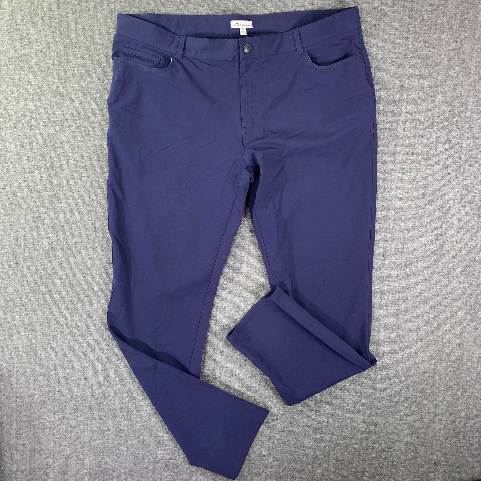 Peter Millar Performance Pants Men 42x33 Blue Gol… - image 1