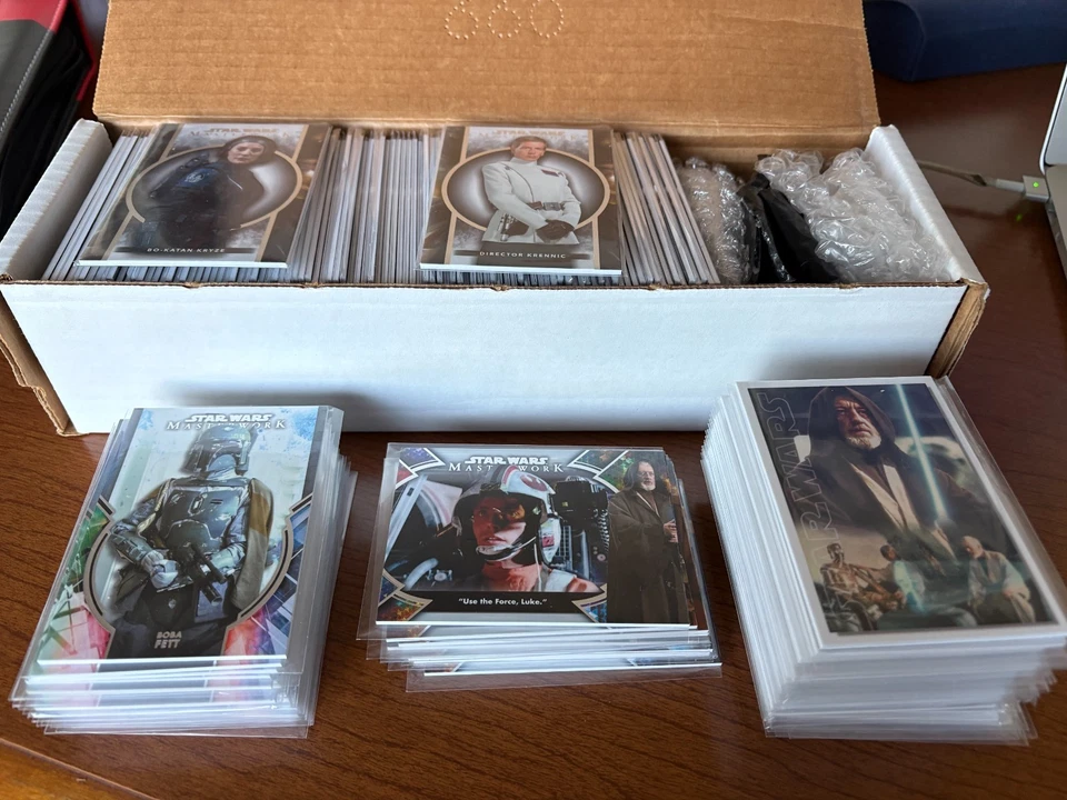 2022 Star Wars Masterwork - Complete Set 1-100 + 3 complete insert sets!! - Image 2 of 3