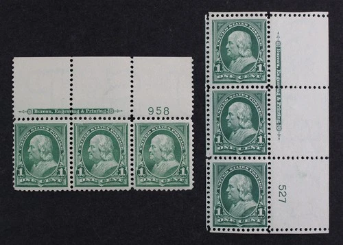 CKStamps: US Stamps Collection Scott#279 Strip Mint H OG