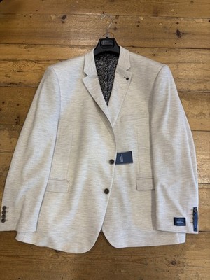 DANIEL GRAHAME  Strukturjacke/Light Stone - 54R DHL NEXT DAY UVP 200£