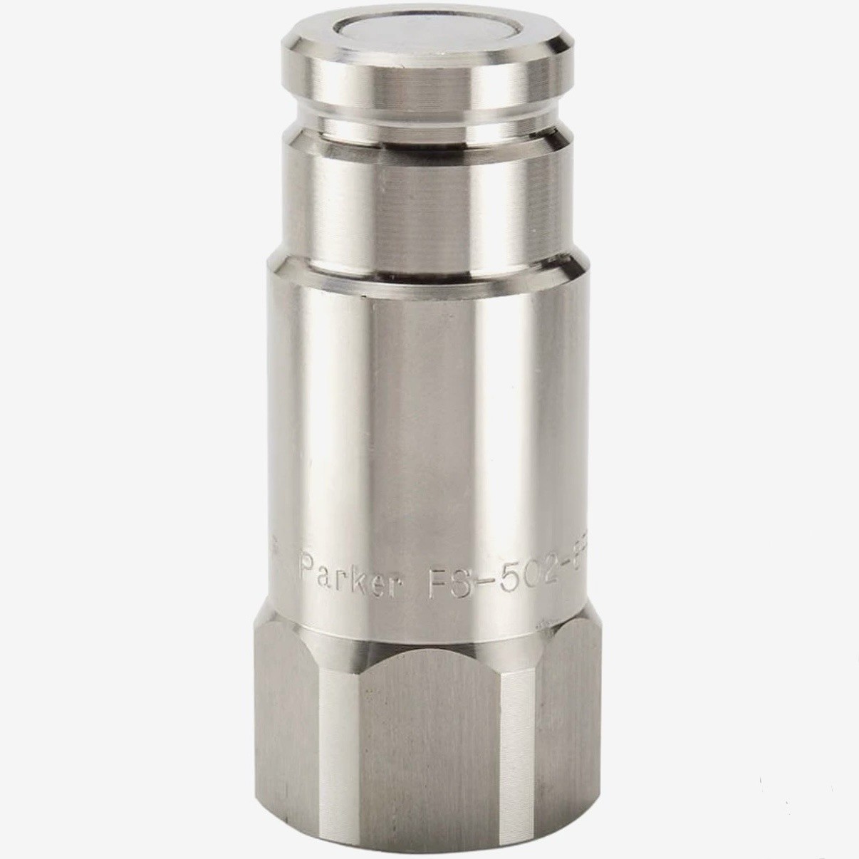 Parker FS-502-8FP Hydraulic Quick Connect Nipple 1/2” FNPT 316 SS