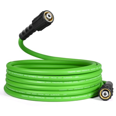 #ad #ad Flexible Pressure Washer Hose 25FT 3400 PSI 1 4#x27;#x27; Power Washer Hose Replacem... $48.49