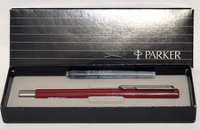 Parker Vector Fountain Pen / Sheraton Hill Society Logo in Box.. Made in USA