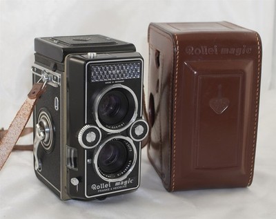 Rollei Magic TLR Excellent Clean Example w/ Case