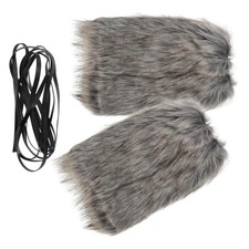 1 Pair Women Fuzzy Leg Warmers: Fluffy Faux Fur Boot Covers - Legwarmers with
