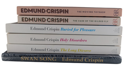 Edmund Crispin Gervase Fen 6 Book Lot, Moving Toyshop, Gilded Fly, Swan Song