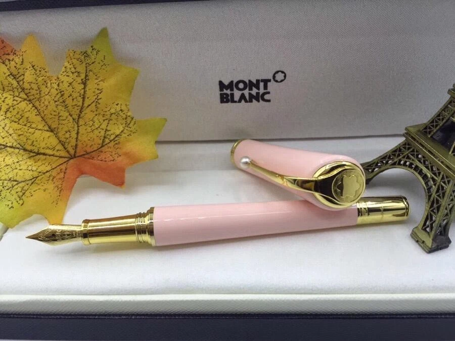 Pluma Estilográfica Montblanc Muse Collection Marilyn Monroe Rosa Foto 4 de 4