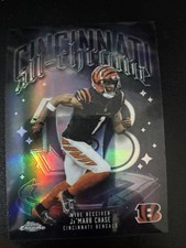 2025 Topps Chrome Refractor All Chrome Ja'marr Jamarr Chase Bengals