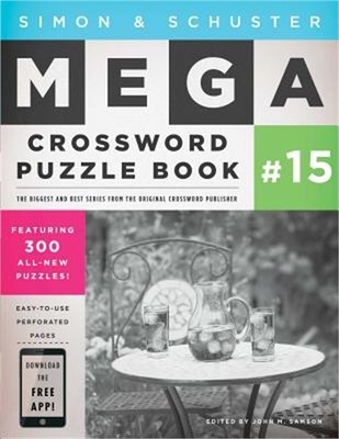 Simon & Schuster Mega Crossword Puzzle Book #15 (Paperback or Softback)