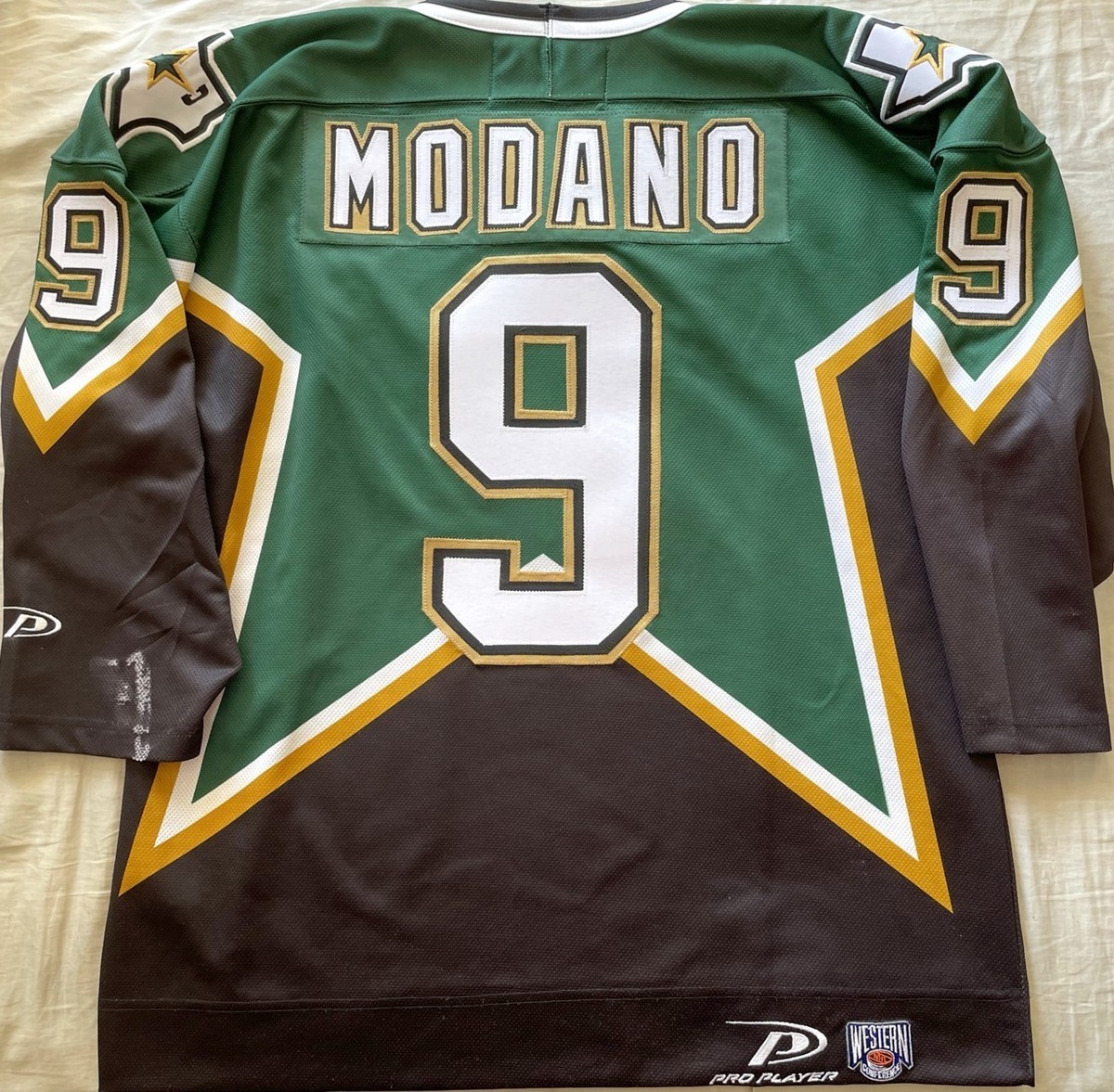 Mike Modano Dallas Stars 2000 Stanley Cup Finals Pro Player black