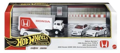 HOT WHEELS PREMIUM HONDA DIORAMA COLLECTOR BOX SET