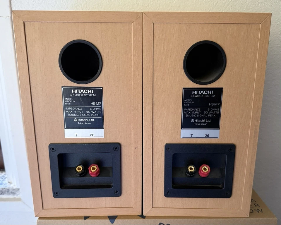 Diffusori Hitachi HS-M7 Speakers Hi-fi Stereo - Immagine 2 di 4