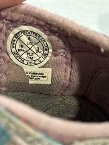 Keen Toddler Kids Sz 4 Newport H2 Sandals Hiking Water Pink - Picture 5 of 6