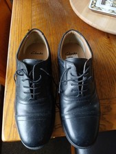 Mens Clarks Formal Lace Up Brogue leather shoes