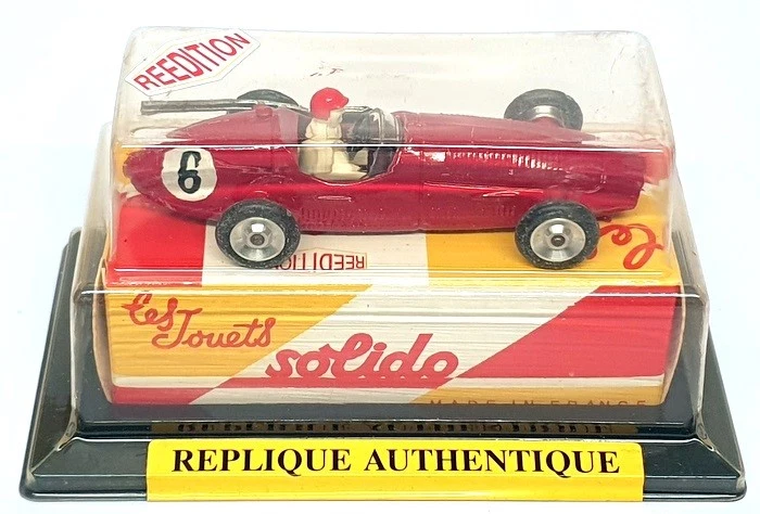 Coche de carreras Maserati 250 1956 #6 Solido Re Edition escala 1/43 1104 - rojo Foto 4 de 4