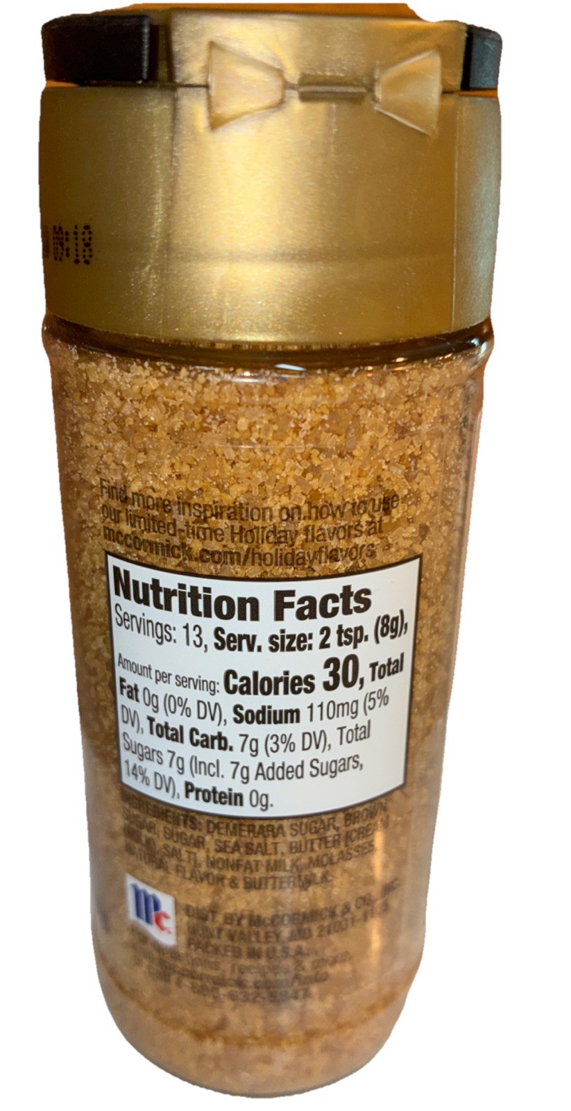 McCormick Finishing Sugar 2025 Limited Edition - English Toffee