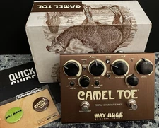 Way Huge WHE209 Camel Toe MkII Triple Overdrive Guitar Effect Pedal