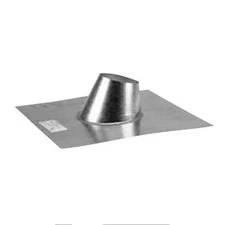 3" Selkirk VP Pellet Vent Pipe 0/12-6/12 Pitch Adjustable Flashing - 3VP-AF