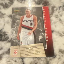 Upper Deck 2006-07 Rookie Debut Joel Przybilla #80 Trail Blazers Basketball Card. rookie card picture