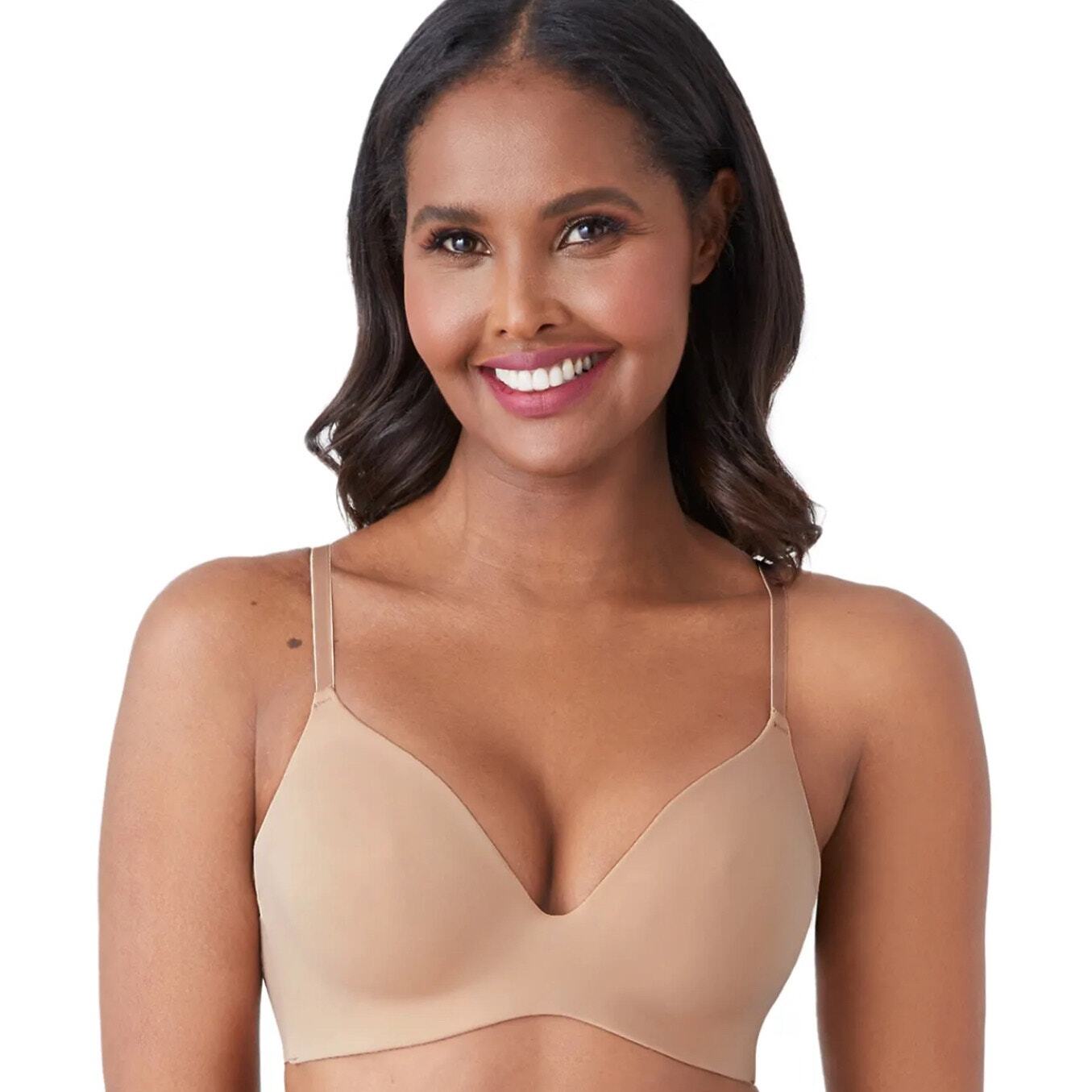 WACOAL TAN Final Effect Smoothing T-Shirt Bra size 36DD