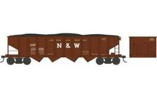 Bowser N Scale H21 Hopper Norfolk & Western #173696 - BOW38099