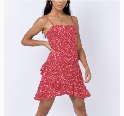 Princes Polly Love Birds Mini Red Dress Sleeveless Womens Size 4 Lined Open Back | eBay Princes Polly Love Birds Mini Red Dress Sleeveless Womens Size 4 Lined Open Back | eBay