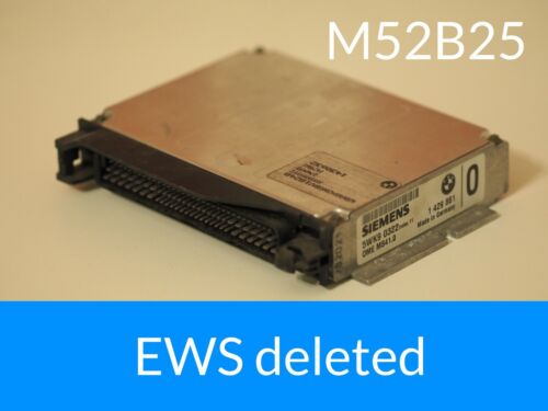 BMW E36 323i 323ti E39 523i Z3 M52 2.5 M52B25 ECU DME MS41 STOCK TUNE EWS OFF - Picture 1 of 1