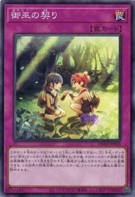 Mikanko Promise DBAD-JP035 Common Yugioh Japanese NM