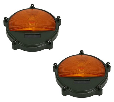 (2 Pack) Lens, Amber Replaces OEM: 11639546